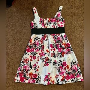 B. Smart A-Line Floral Dress
